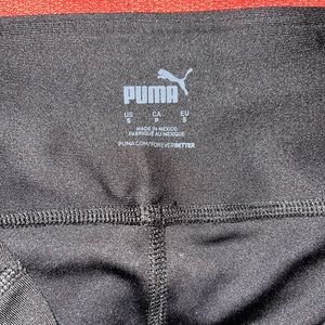 Black Puma Biker Shorts